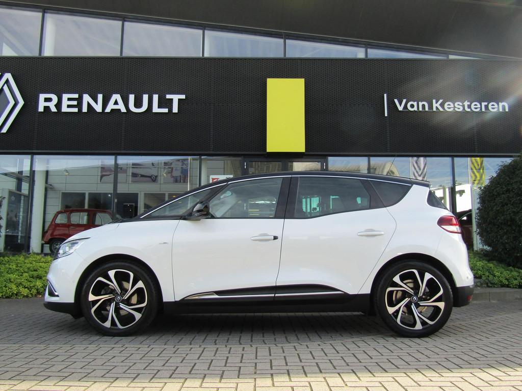 RENAULT Scénic 1.3 TCe 140pk GPF Bose / Trekhaak / Navi / C, Keurmerk '100% Onderhouden', 4 cilinders, Wit, Handgeschakeld