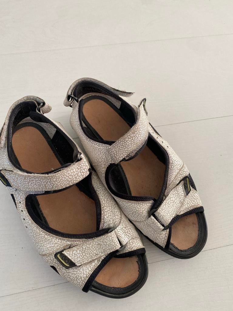 Durea sandalen maat 40 wijdte H, Kleding | Dames, Schoenen, Ophalen of Verzenden, Gedragen, Wit, Sandalen of Muiltjes