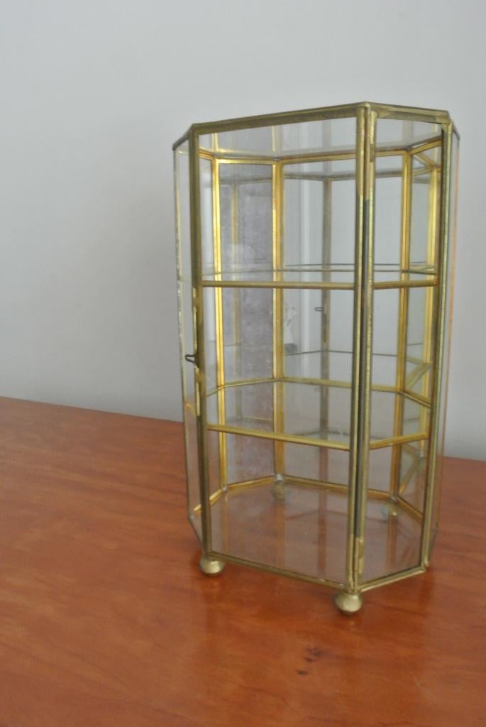 Mini vitrinekastje, pronkkastje voor kleine voorwerpen, Huis en Inrichting, Kasten | Vitrinekasten, Ophalen, Minder dan 50 cm