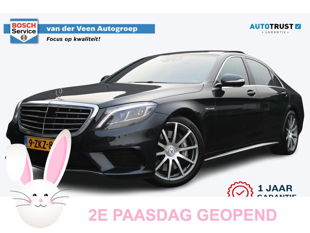 Mercedes-Benz S-Klasse AMG 63 4Matic Lang 585PK | Drivers Pa, Auto's, Automaat, Gebruikt, Blauw, Bedrijf