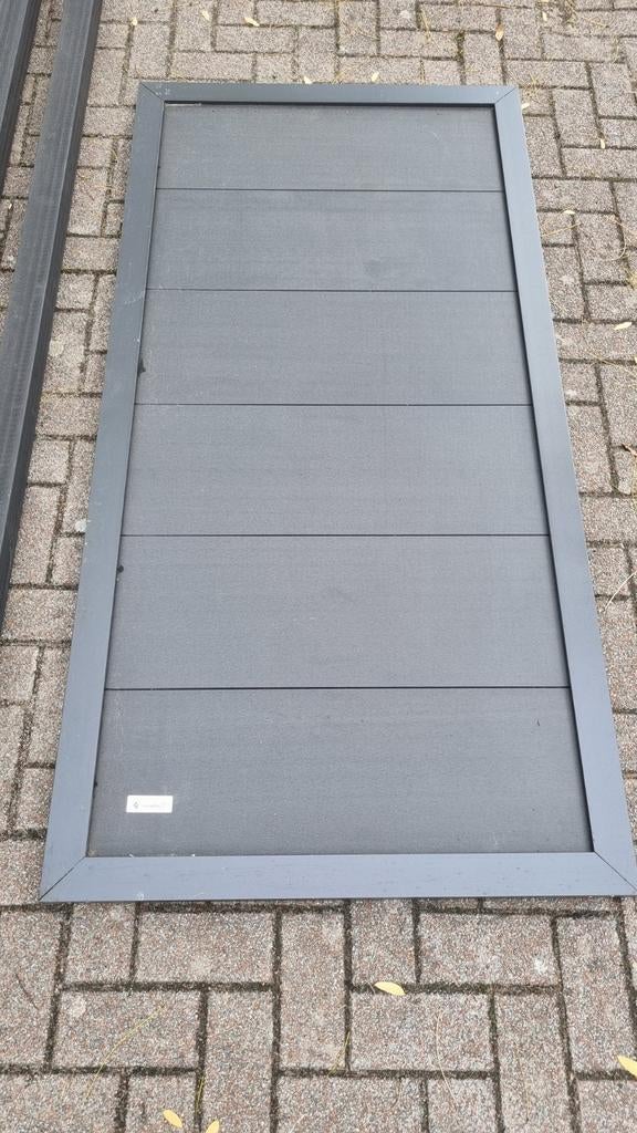 Elephant Composiet schuttingdeel 90x180 met diverse palen, Ophalen, Kunststof, Minder dan 3 meter, 1 tot 2 meter