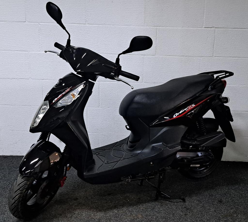 Zwarte Sym Orbit II snorscooter, Ophalen, Gebruikt, SYM, Benzine