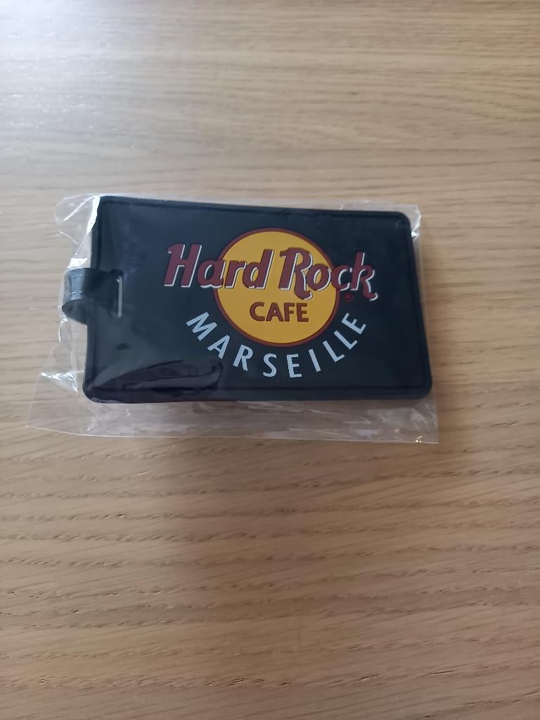 hard rock cafe marseille bagage label, Verzamelen, Ophalen of Verzenden, Nieuw