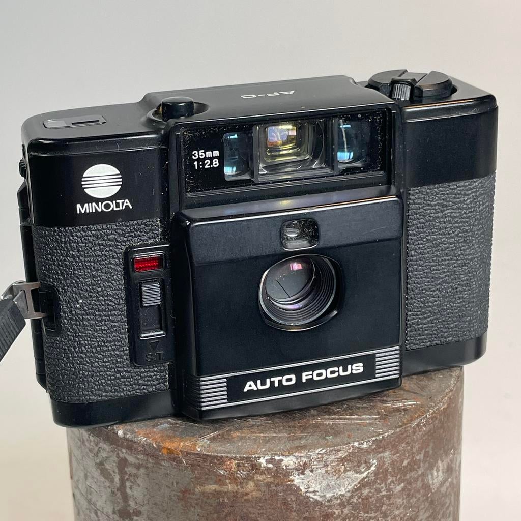 Minolta AF-C vintage conpact camera GETEST, Audio, Tv en Foto, Fotocamera's Analoog, Ophalen, Zo goed als nieuw, Compact, Minolta