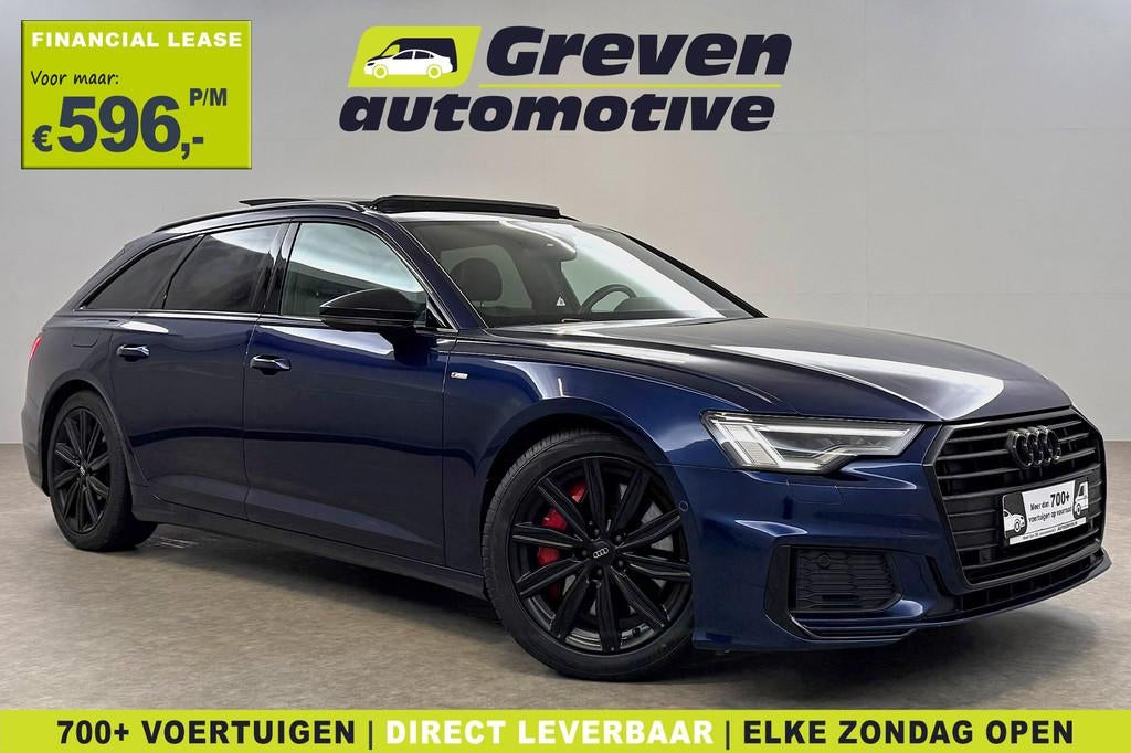 Audi A6 C8 Avant 55 TFSI e Quattro S-line | Navarra Blue | b, Automaat, Gebruikt, Euro 6, 4 cilinders
