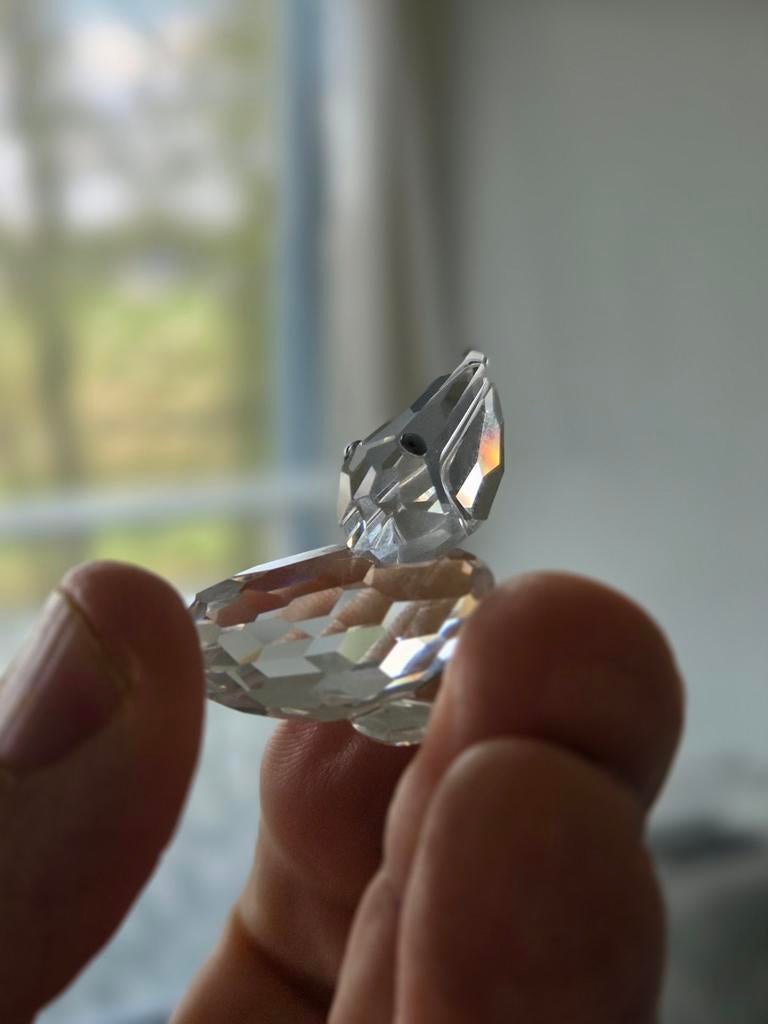 Swarovski Kristal pelikaanFiguur, Verzamelen, Swarovski, Ophalen, Zo goed als nieuw, Figuurtje