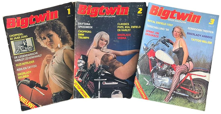 BIG TWIN, Boeken, Motoren, Ophalen, Gelezen, Onbekend, Algemeen
