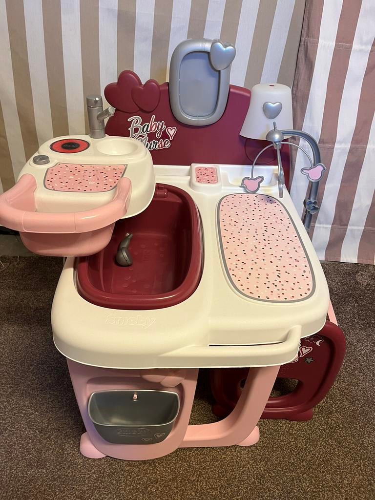 Smoby baby nurse poppenmeubel, Ophalen, Zo goed als nieuw, Kunststof