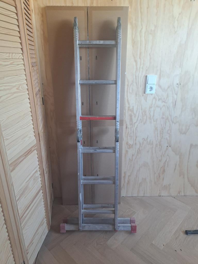Altex varitrex plus vouwladder trap platform, Doe-het-zelf en Verbouw, Ladders en Trappen, Gebruikt, 2 tot 4 meter, Opvouwbaar of Inschuifbaar