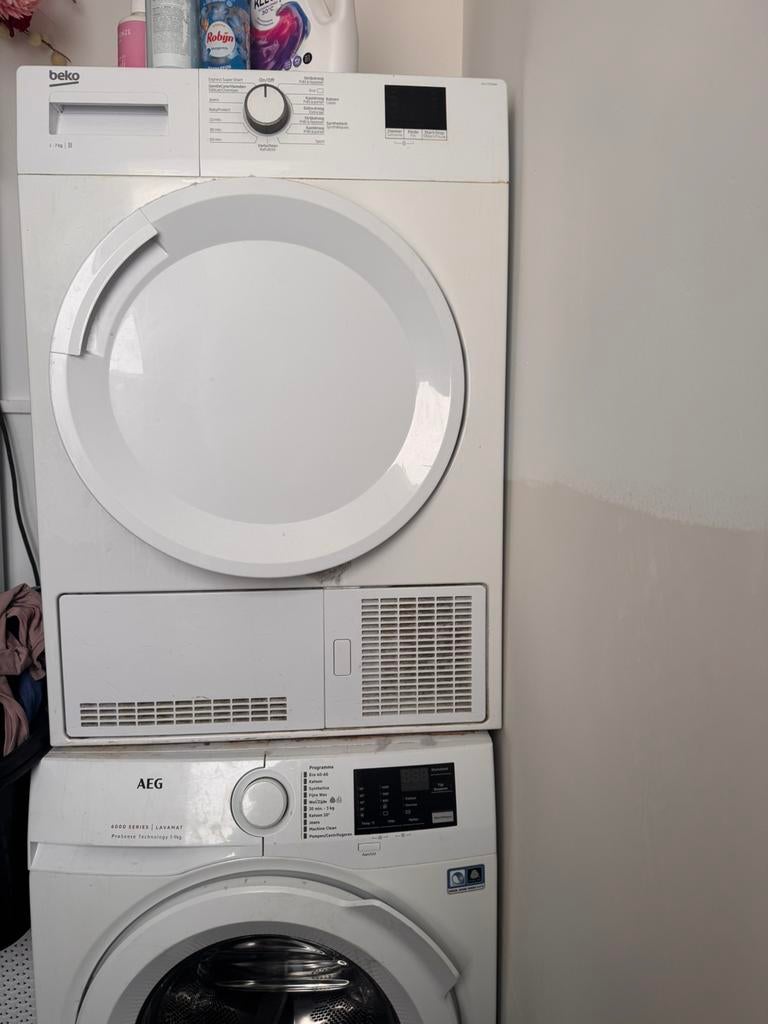 Beko droger, Ophalen, Wolprogramma, 6 tot 8 kg, Gebruikt