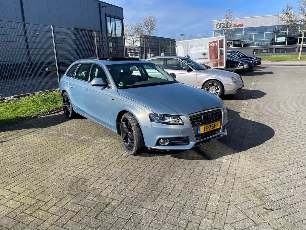 Audi A4 2.0 Tfsi 132KW Avant Multitronic 2008 Blauw, Auto's, Audi, Beige, 4 cilinders, 1984 cc, 14 km/l