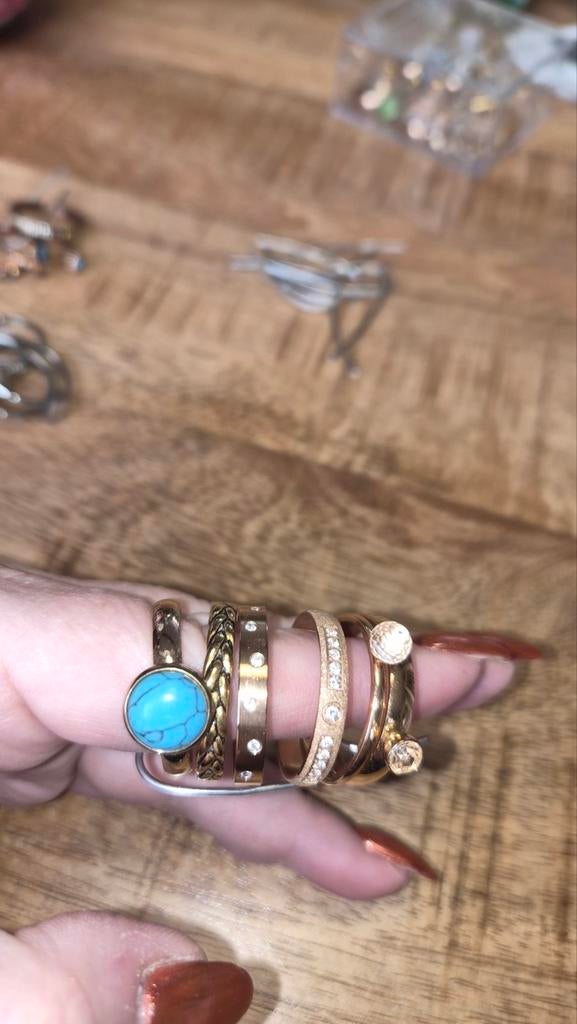 Ixxxi ringen maat 21, 20 of groter, Nieuw, Ophalen of Verzenden, Dame