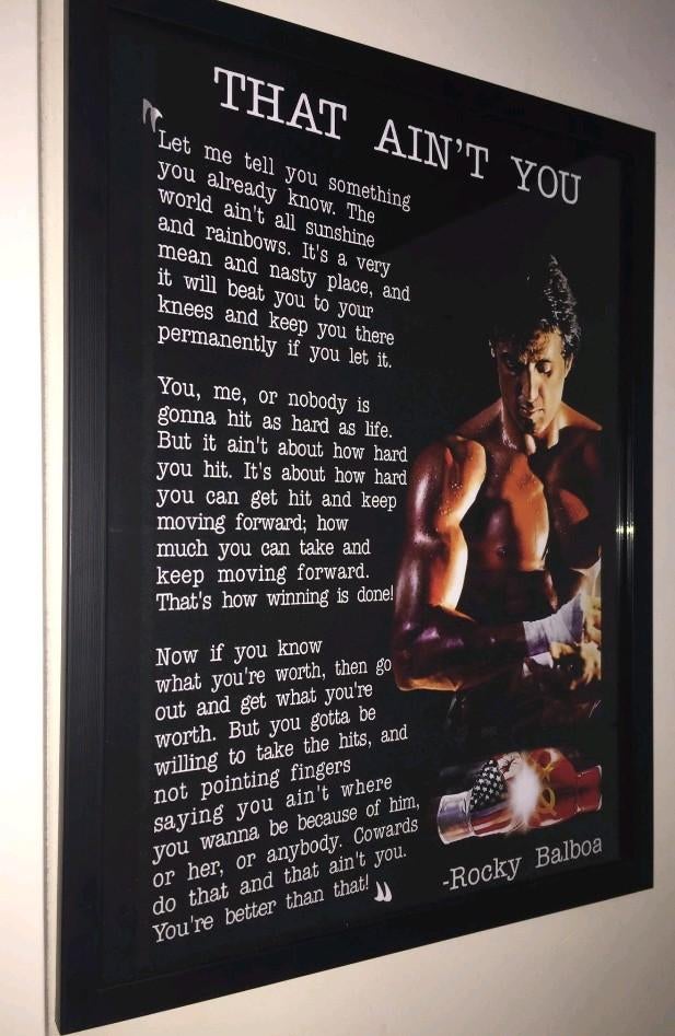 Rocky, Ophalen of Verzenden, Zo goed als nieuw, A1 t/m A3, Film en Tv