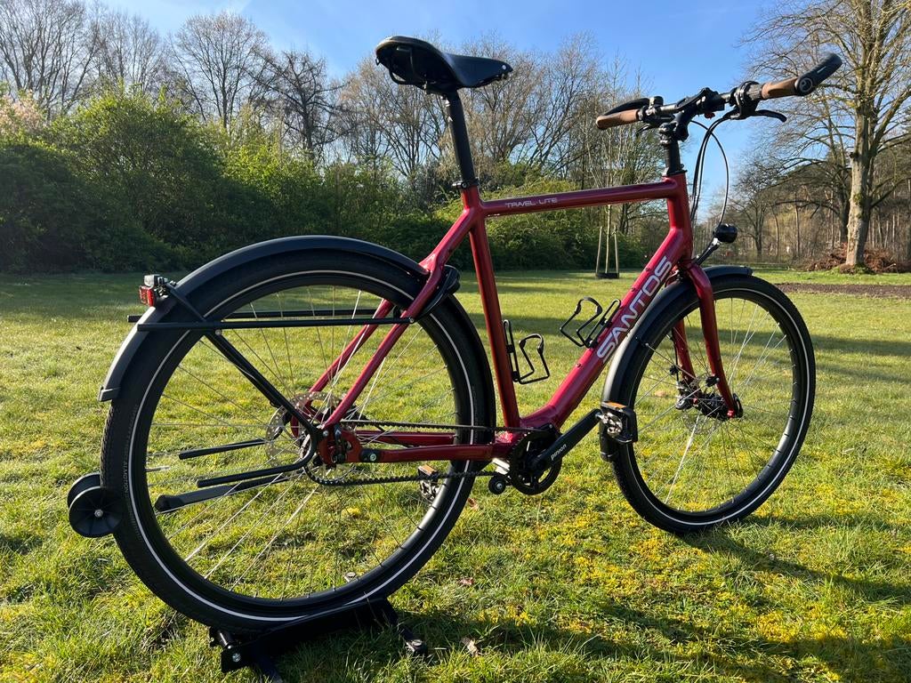 Santos Travel Lite 61cm Pinion P1.18 Son Riem Shimano XT dis, Overige merken, 28 inch, ., Ophalen of Verzenden