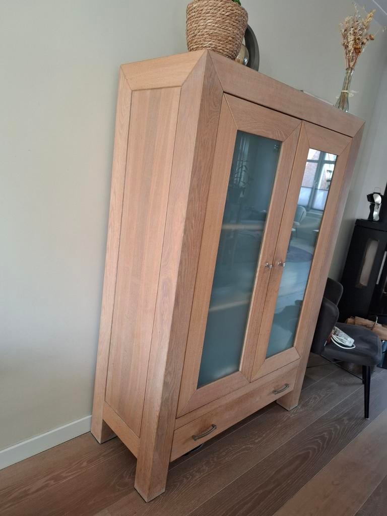 Complete set White wash eiken meubelen, Ophalen of Verzenden