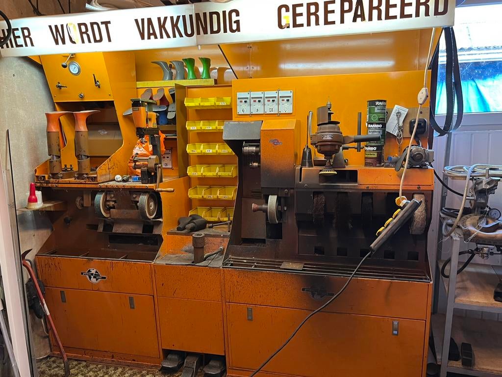 Schoenmakers machines, Ophalen