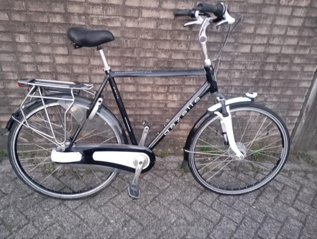 Gazelle paris plus 61, Ophalen, Versnellingen, Zo goed als nieuw, 57 tot 61 cm