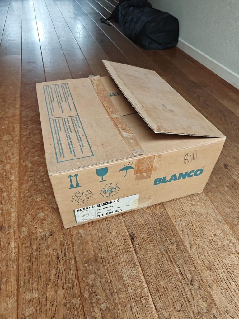 Blanco Blancorondo spoelbak - Nieuw in doos, Ophalen of Verzenden