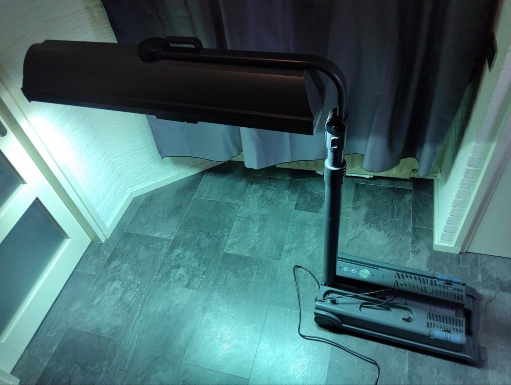 Philips zonnehemel, volledig inklapbaar, Ophalen of Verzenden, Zonnebank enkelzijdig, Minder dan 10 lampen