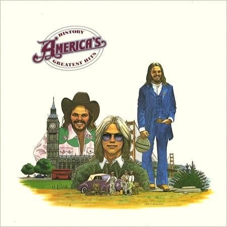 America - America's Greatest hits (lp), Ophalen of Verzenden, Gebruikt, 12 inch, Poprock