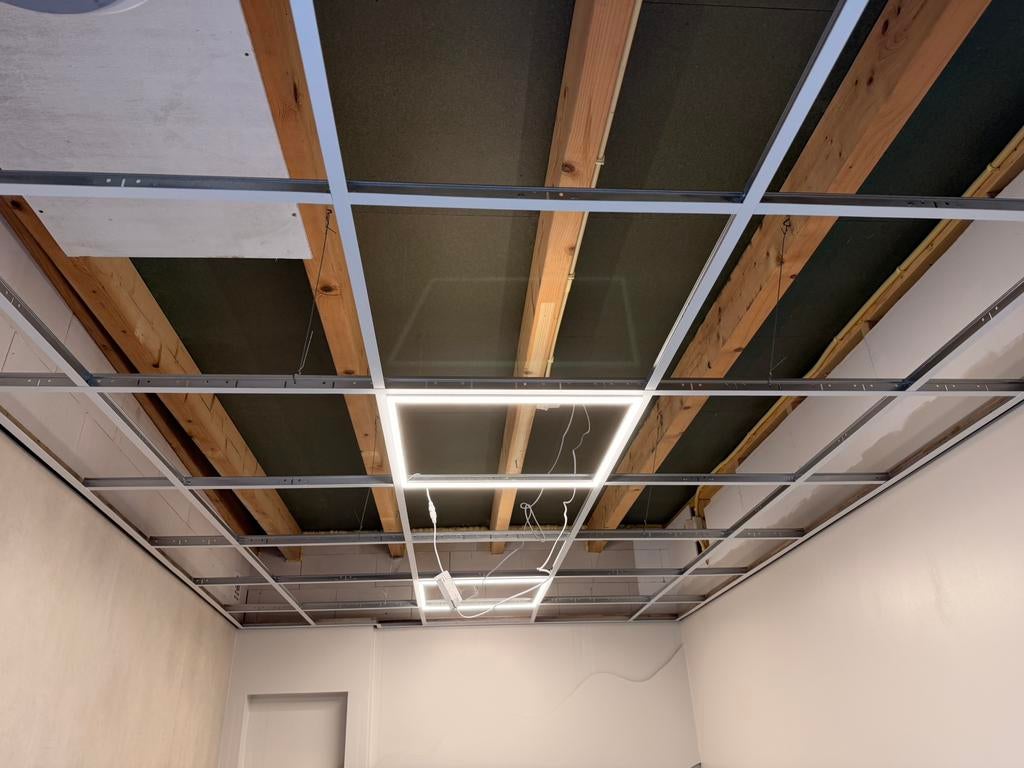 Systeemplafond incl. Montage - Prijs per m2, Ophalen of Verzenden, Nieuw