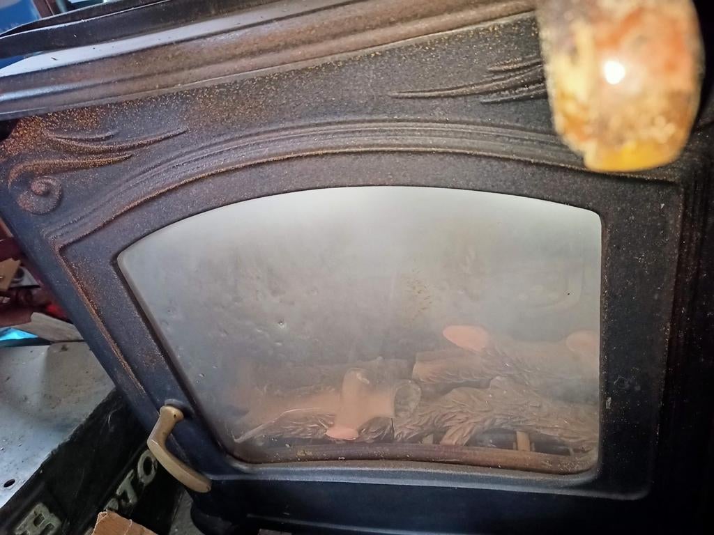 Gashaard, Ophalen, Gebruikt, Vrijstaande haard, Gashaard