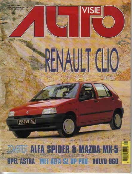 Autovisie 13 1990 : Alfa Romeo Spider 2.0 - Mazda MX5 - BMW, Ophalen of Verzenden, Gelezen, Algemeen