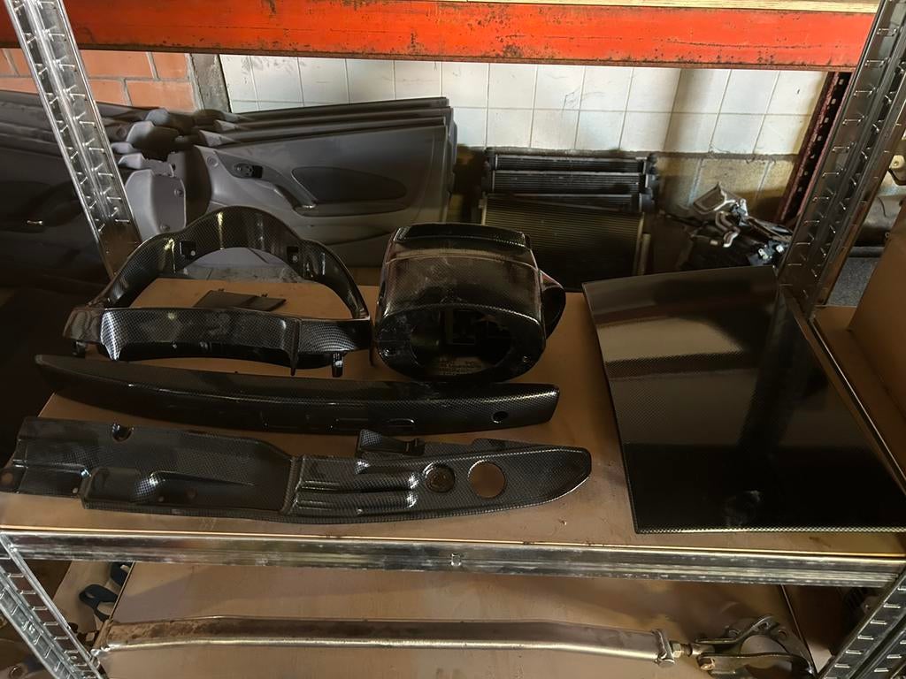 Toyota Celica T23 Carbon hydrodip onderdelen, Auto-onderdelen, Interieur en Bekleding, Ophalen of Verzenden, Gebruikt, Toyota