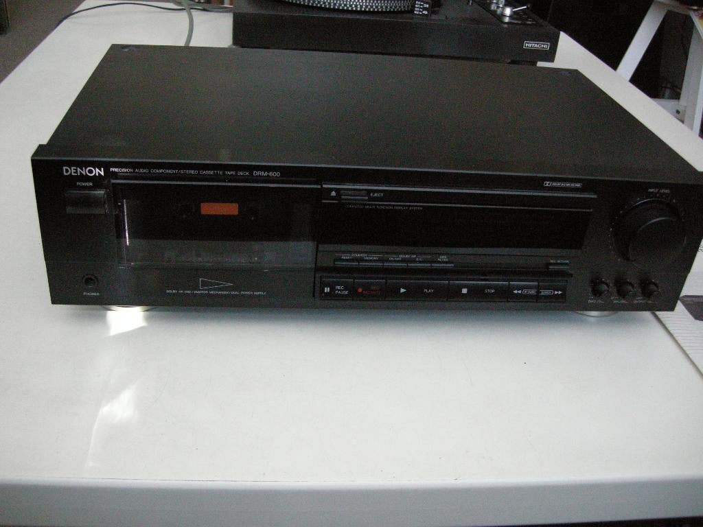 Denon DRM 600 cassette deck - zgan, Ophalen, Enkel, Denon