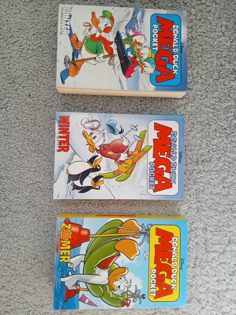 Donald Duck mega pockets, Ophalen of Verzenden, Zo goed als nieuw, Walt Disney