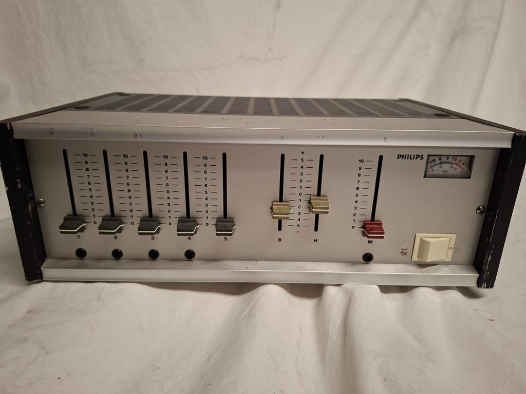 Philips 100V Omroepinstallatie Set - Vintage Audio, Ophalen, Philips, Gebruikt, Overige typen