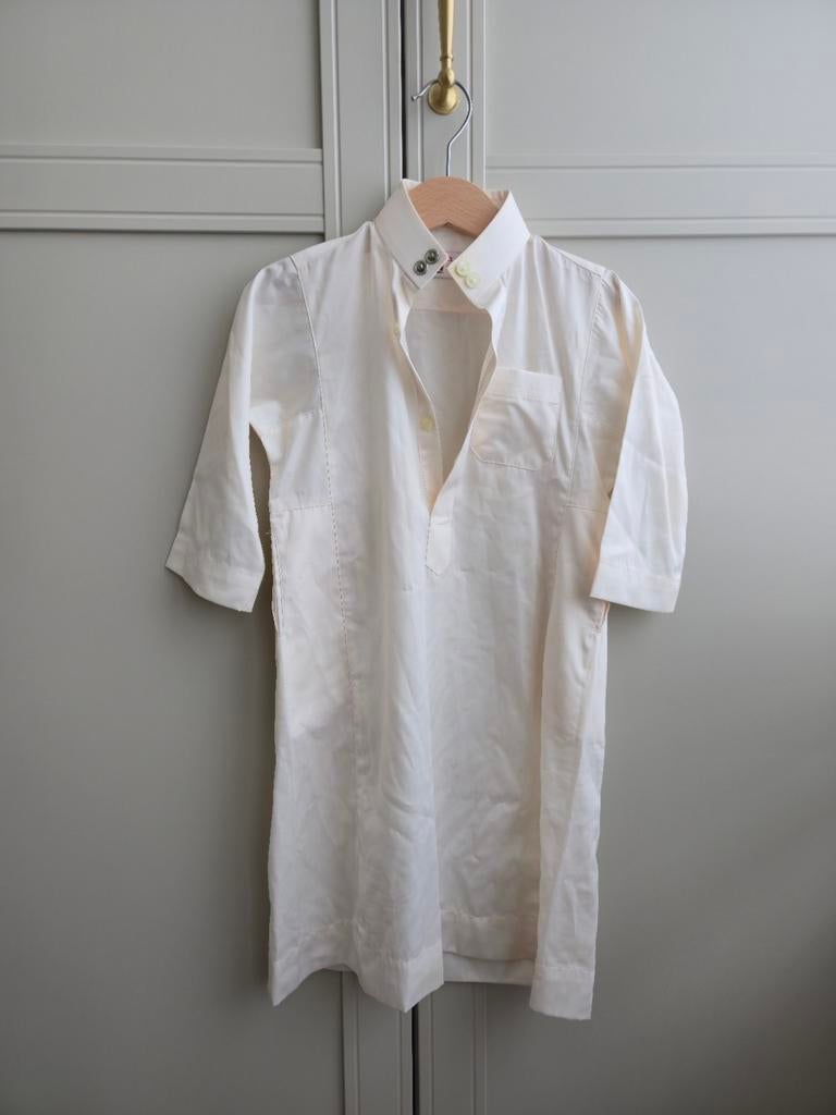 Qamis Qamees Jongens Ecru Maat 92 Jelaba Eid, Ophalen of Verzenden