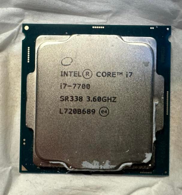 Intel Core i7-7700 Processor, Computers en Software, Processors, Ophalen of Verzenden, Zo goed als nieuw, 3 tot 4 Ghz