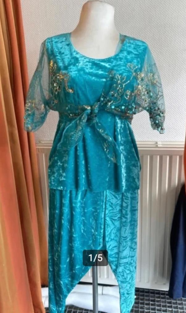 Kostuum voor haremdame, Maat 38/40 (M), Carnaval, Ophalen of Verzenden, Zo goed als nieuw