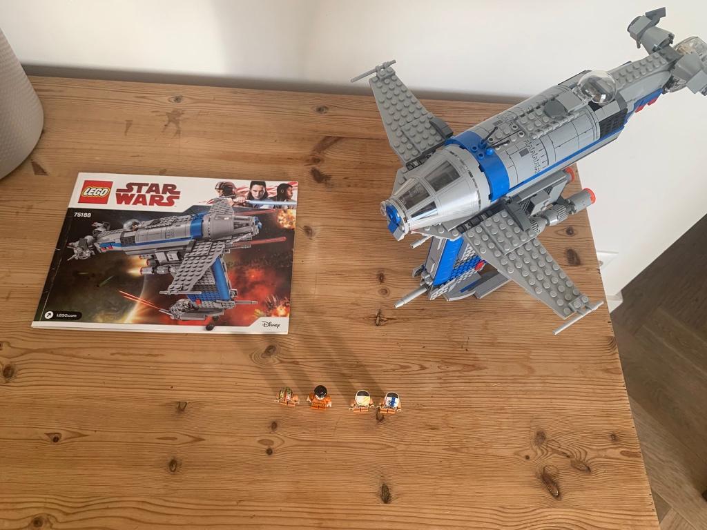 LEGO Star Wars 75188 Resistance Bomber, Ophalen of Verzenden, Zo goed als nieuw, Complete set, Lego