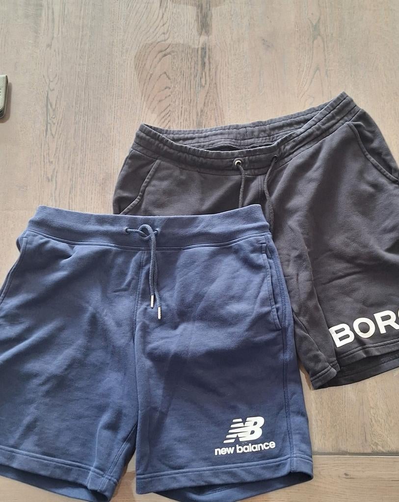 2x merk korte broek maat L., Ophalen of Verzenden, Blauw, W32 (confectie 46) of kleiner