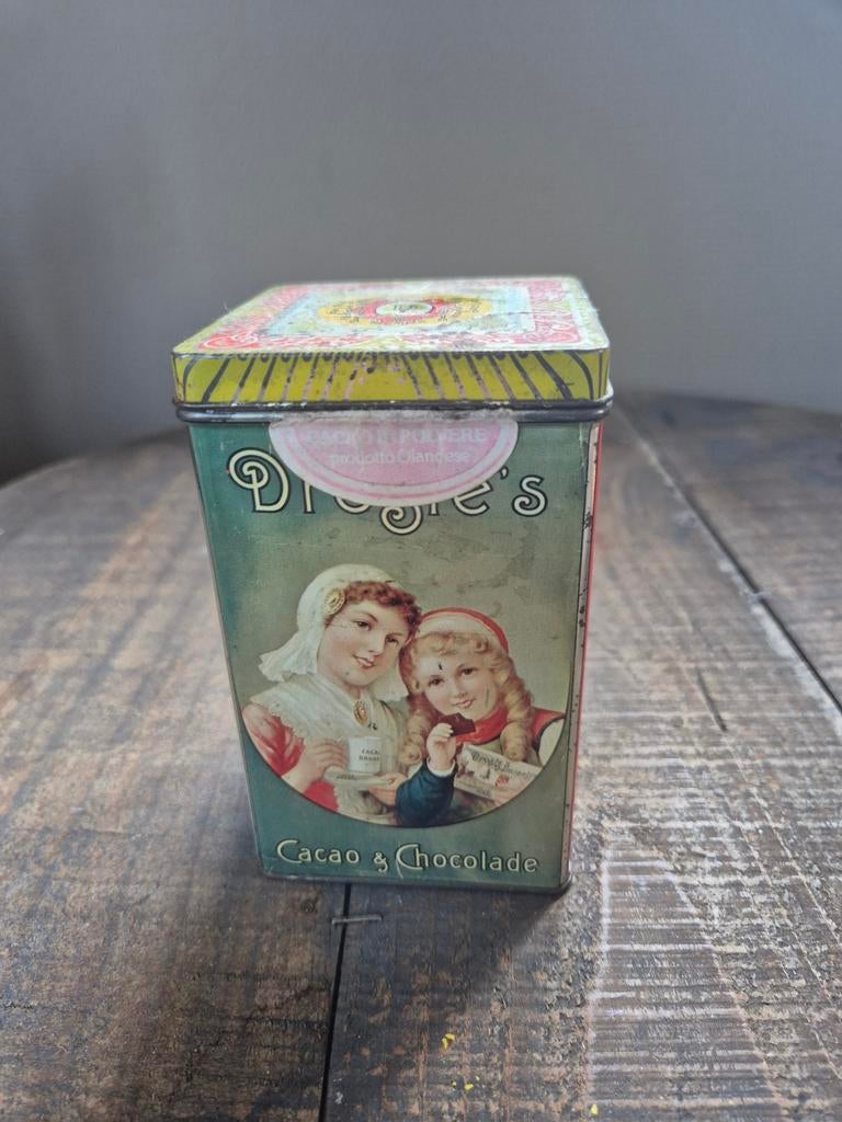 Droste's cacao blik, Ophalen of Verzenden, Gebruikt, Overige, Droste