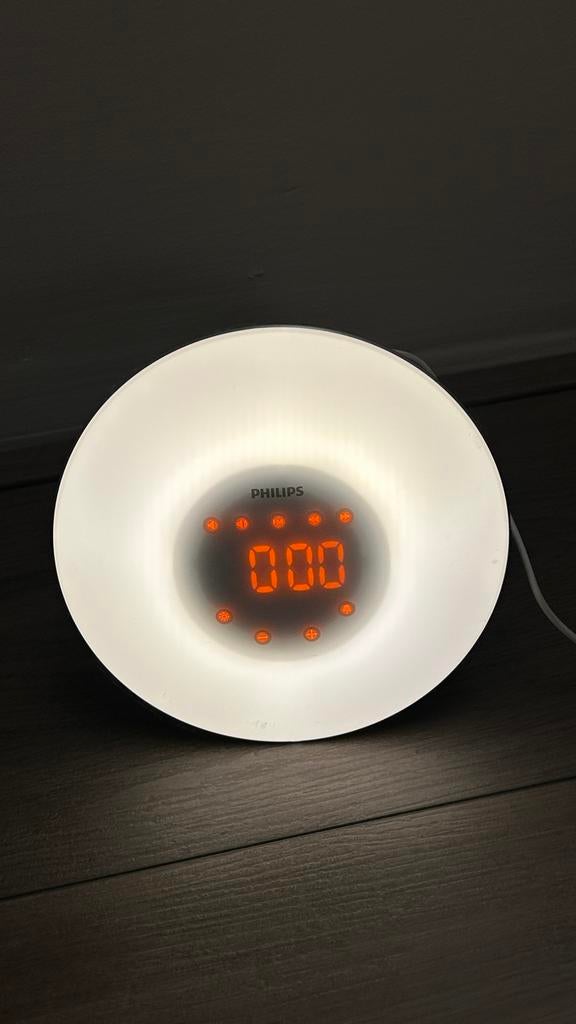 Philips light HF3506 - Lichtwekker met Radio en Alarm, Ophalen, Gebruikt