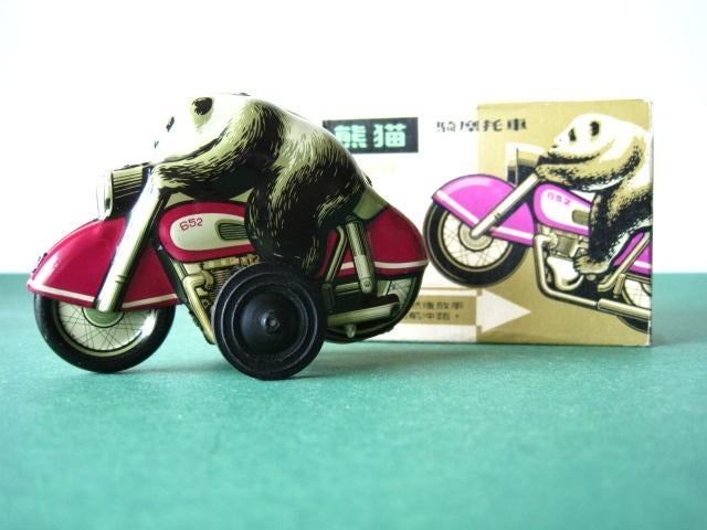 Panda beer op blikken motorfiets China in doos, Ophalen of Verzenden