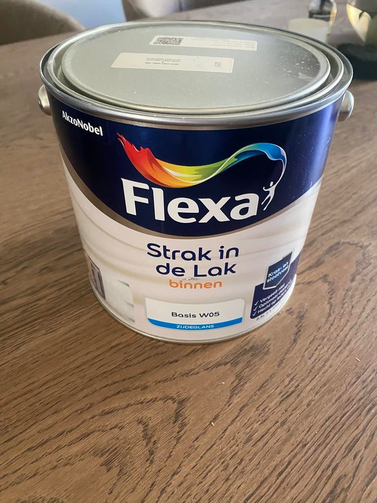 Flexa lak voor binnen, kleur rocky road, Doe-het-zelf en Verbouw, Verf, Beits en Lak, Ophalen, Nieuw, Overige kleuren, Lak