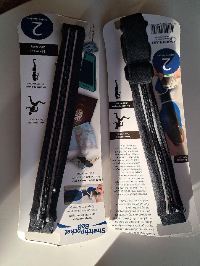 2 x stretchpocket belt nieuw, Ophalen of Verzenden, Nieuw