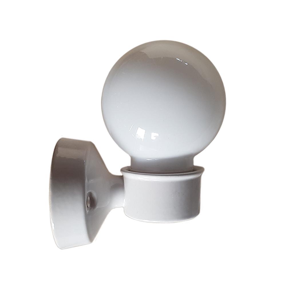 Ikea VITEMÖLLA wandlamp / badkamerlamp - porselein, Gebruikt, -, -, Ophalen of Verzenden