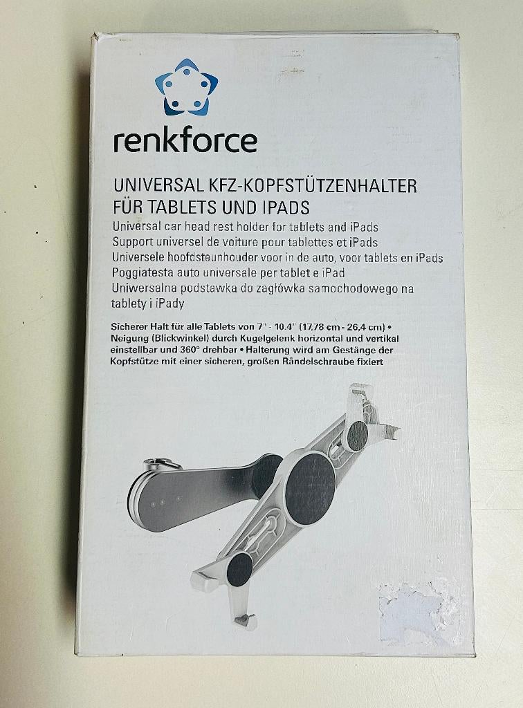 Renkforce Autohoofdsteunhouder, Ophalen of Verzenden, Nieuw