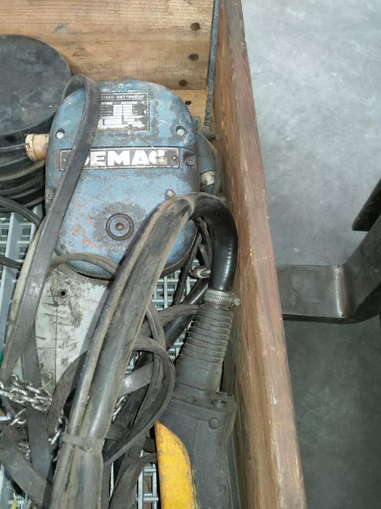 Demag kettingtakel 125 kg., Ophalen, Gebruikt, Elektrisch