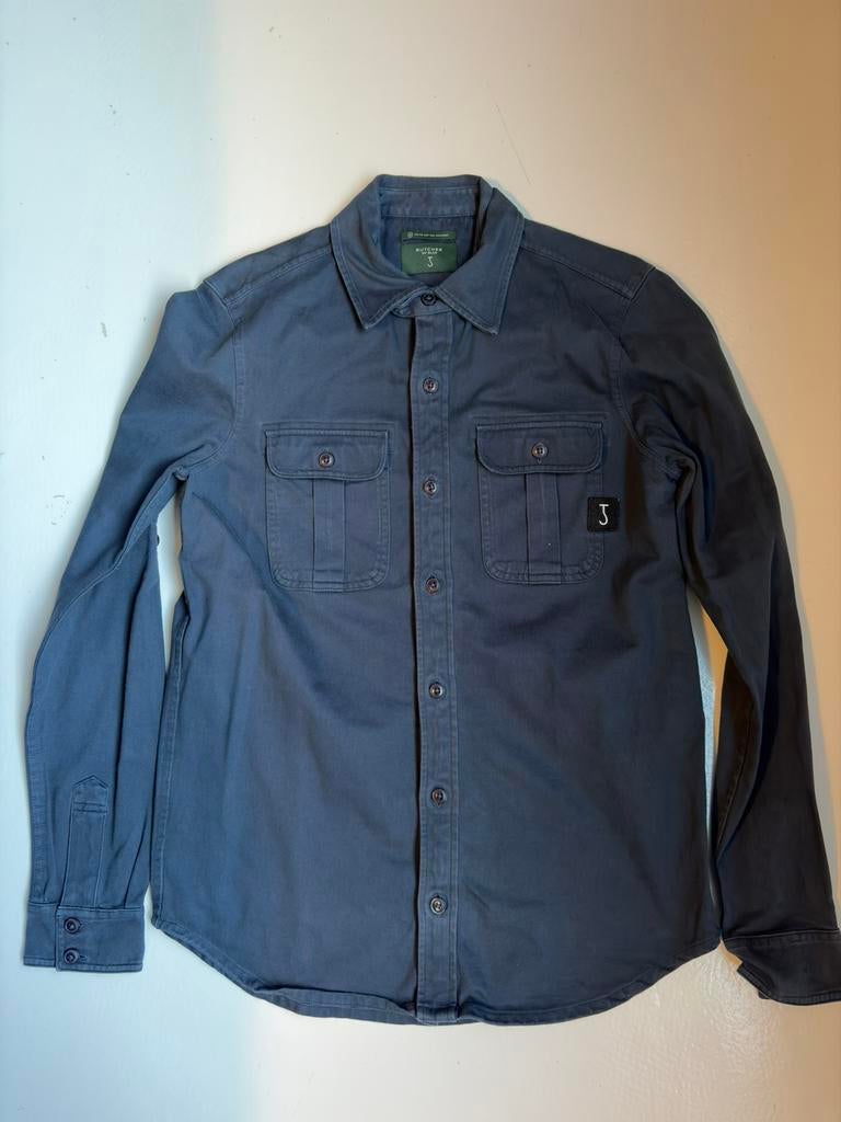 Butcher of Blue Alaska Blue shirt maat M, Verzenden, Zo goed als nieuw, Blauw, Halswijdte 39/40 (M)