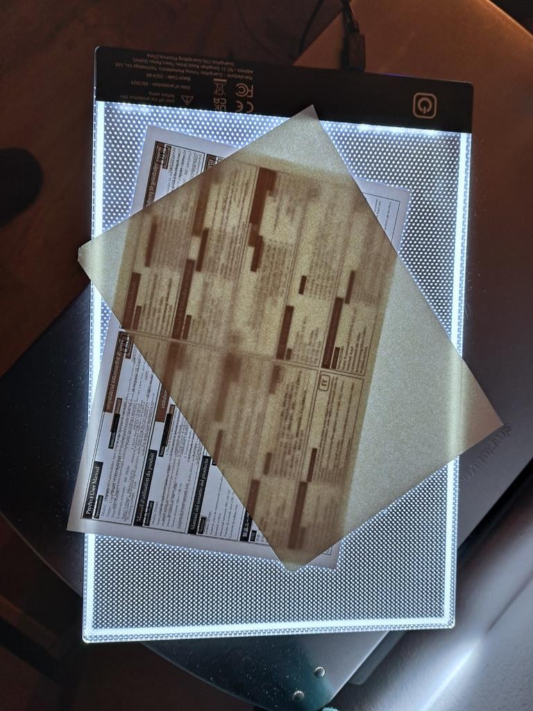 Led lichtpad, Ophalen of Verzenden