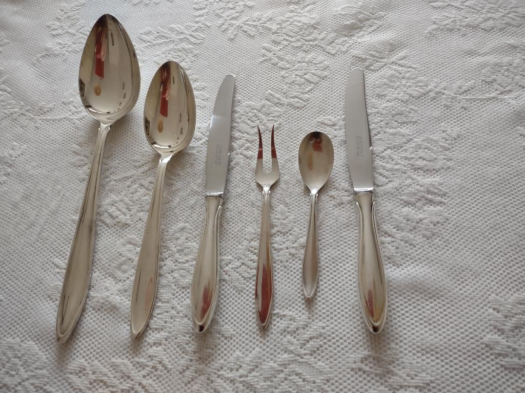 gero 90/100 model 229 (perfection) enkele bestekdelen, Antiek en Kunst, Antiek | Bestek, Ophalen of Verzenden