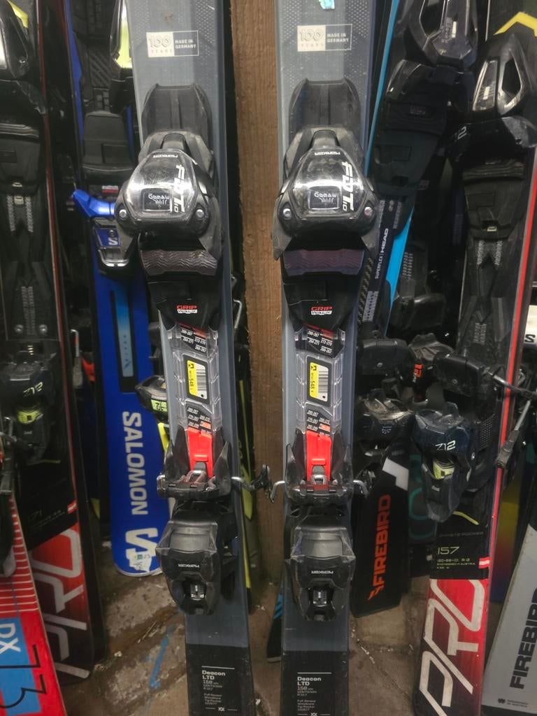 158cm VOLKL DEACON LTD WOODCORE TIP ROCKER, Overige merken, 140 tot 160 cm, Ophalen of Verzenden, Zo goed als nieuw