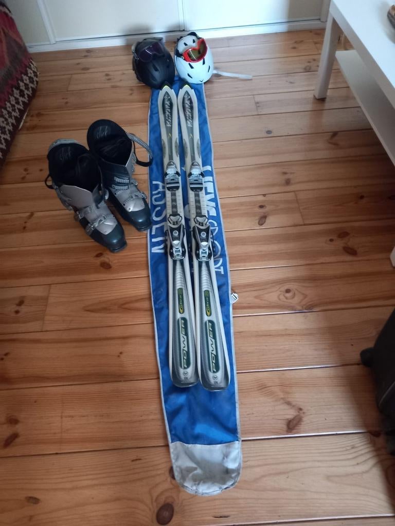 Ski set maat 45 - Eext, 160 tot 180 cm, Gebruikt, Carve, Skiën