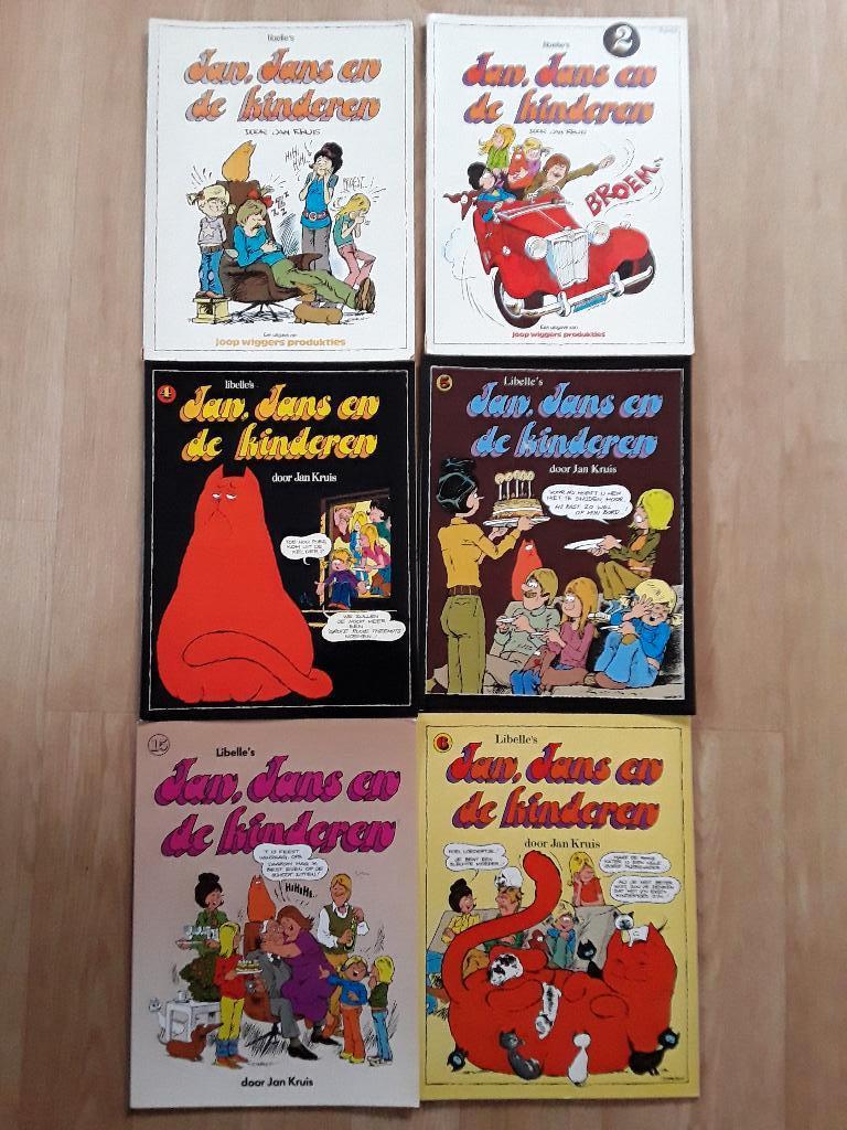 Jan, Jans en de kinderen verschillende delen, Boeken, Meerdere stripboeken, Ophalen of Verzenden, Gelezen, Jan Kruis
